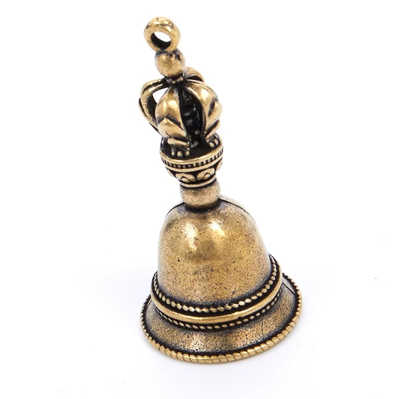 Creative Brass Handicraft Wind Bell, Die-casting Tibetan Bronze Drop Bell for Home Decoration