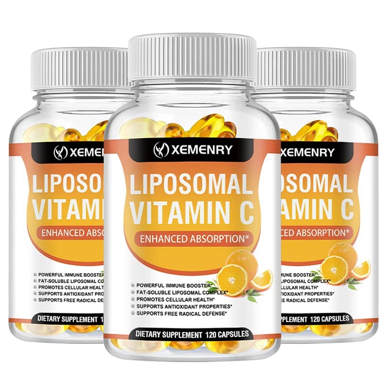 Liposomal Vitamin C Supplement - Promotes Digestive Absorption and Comfort, Antioxidants, Supports Immunitarian Health