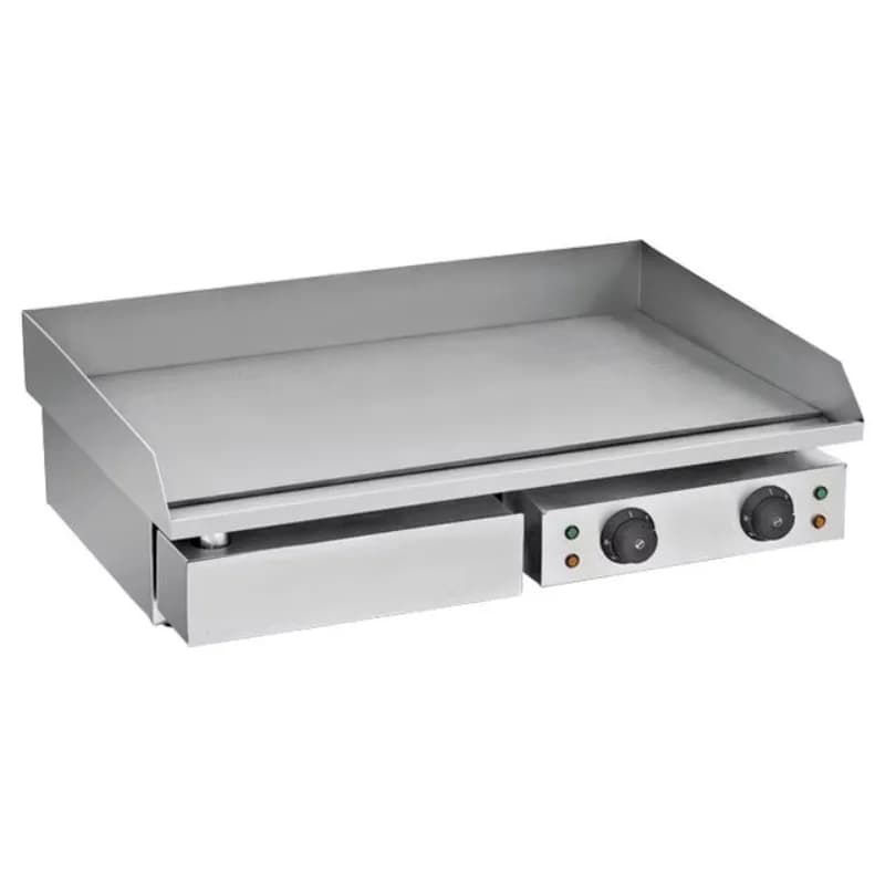 Stainless steel non-stick restaurant electric gas flat burger frying pan electric frying pan counter pancakes