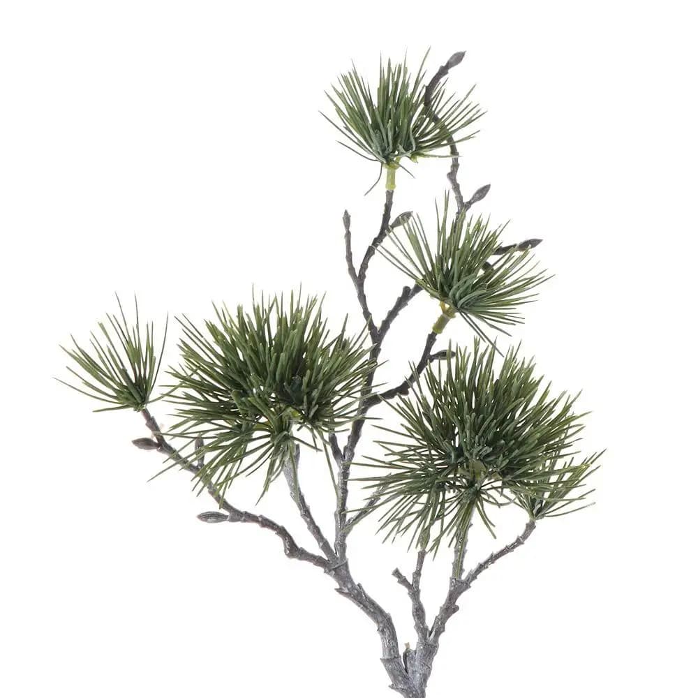 Accessories for Photography, Green Artificial Pine Coppers, Luxury Plastic Pine Plants, Realistic and Elegant Fin Plants for Furniture Living Room
