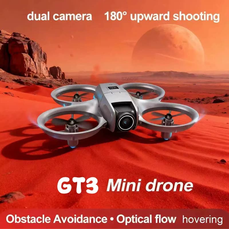 Original RC Drone GT3 for Beginners, Air Photography, Aeromobile Remote Control Folding, Camera HD 8K 5G, Quadricottero UAV, Gift