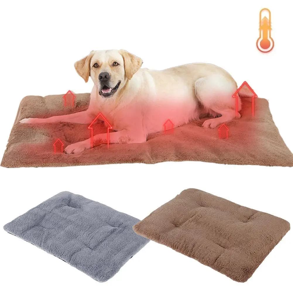 Pet self-heating mat Warming blanket for dogs thickened winter Cat mats Outdoor and indoor pet cushion