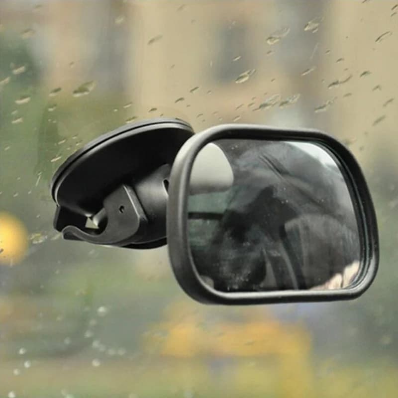 2 In 1 Kids Monitor Baby Rear View Mirror In-Car Baby Observation Mirror Car Child Safety Mirror Rear Seat Easy Installation