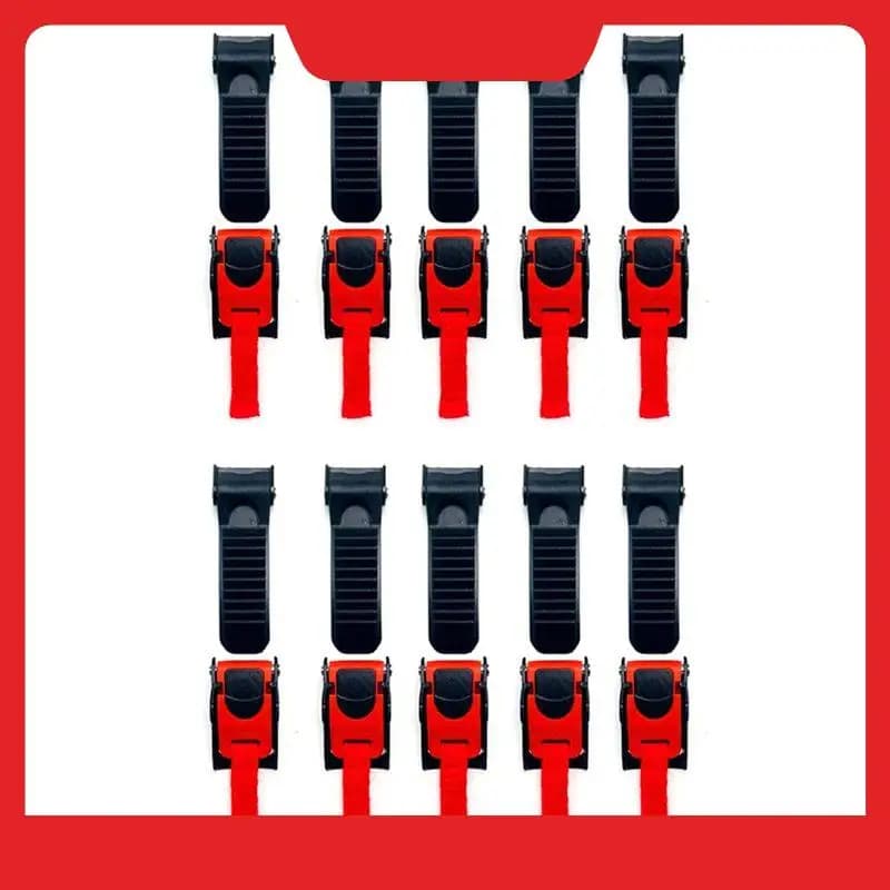 Motorcycle Accessories 10 Pieces for Bike Helmet Clip Quick Hook Strap Subgola Buckle