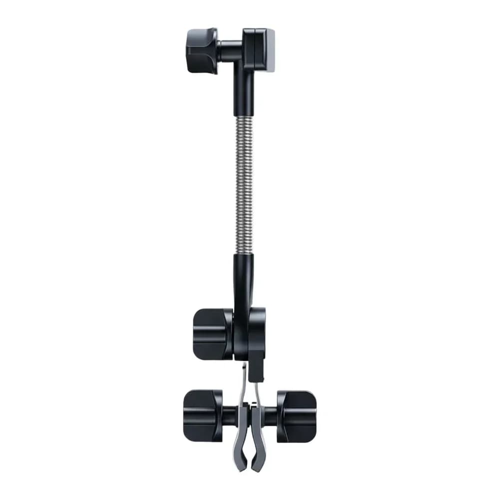 Portaombrelli girevole per carrello da golf con clip regolabile per manubrio da 740 mm, adatto per passeggini e bici elettriche