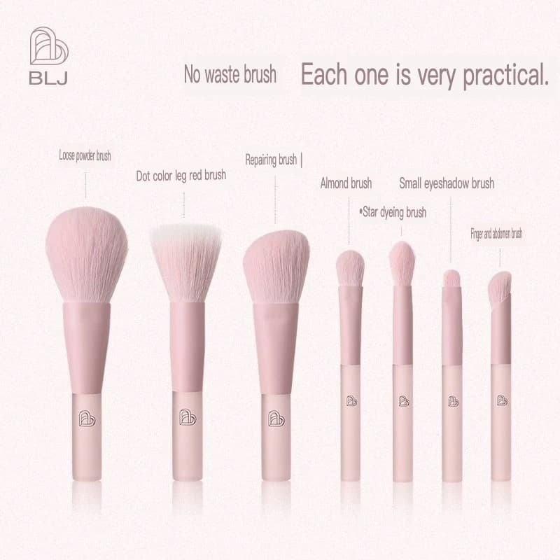 Blj Mini Travel Eye Shadow Spot Painting Powder fard Concealer Set di pennelli per trucco portatile