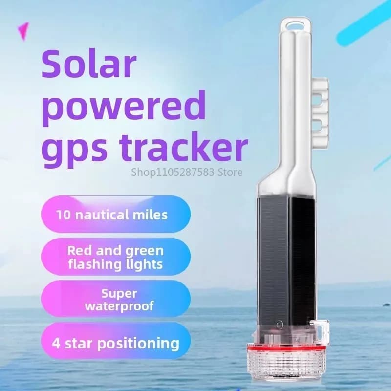 Solar Net Positioner Marine Fishing Net Marker Positioning Device AIS Position Marker