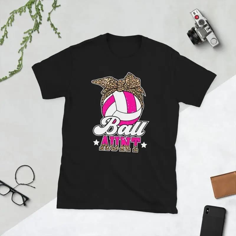 The best volleyball aunt t-shirt of a aunt player