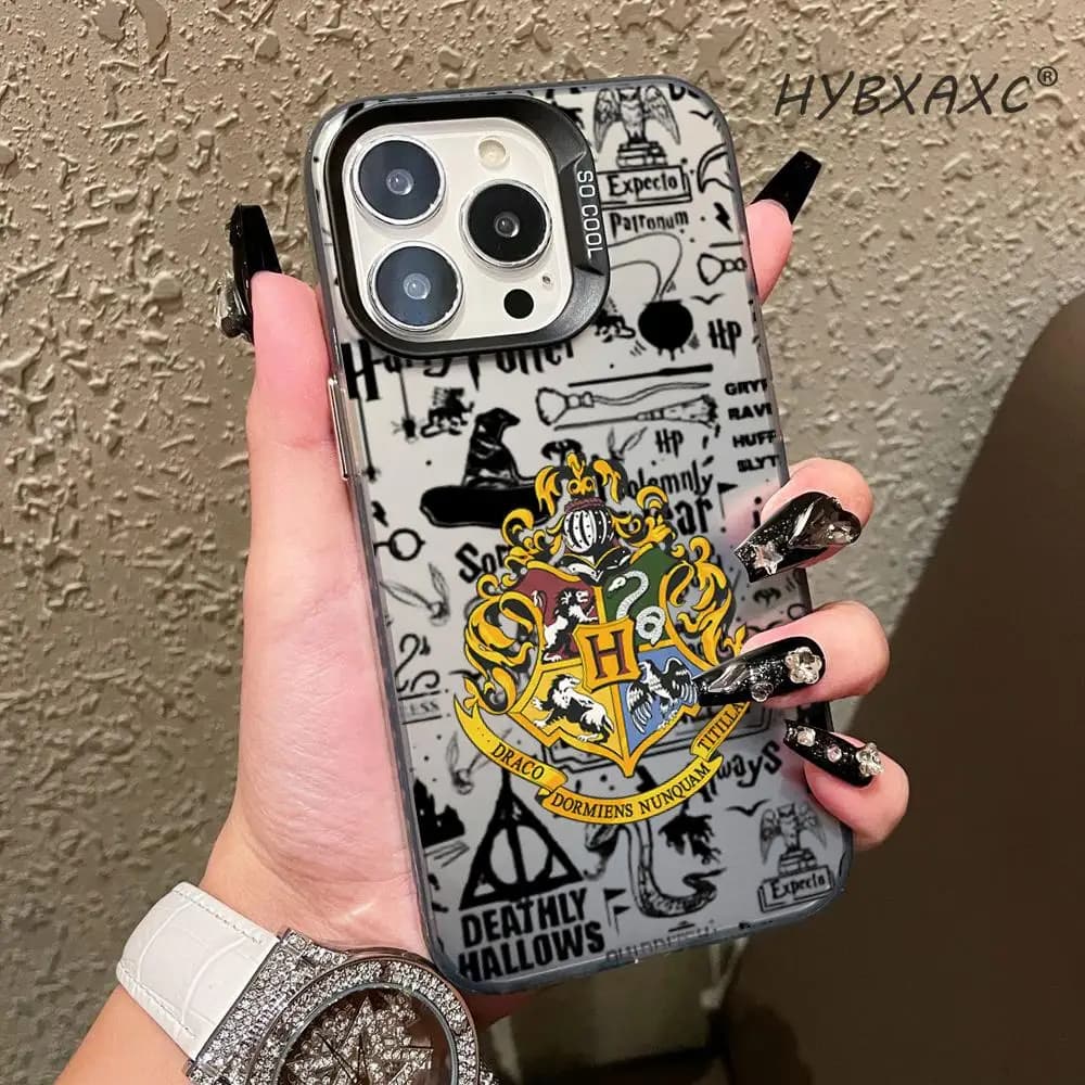 Couple H-hHarry P-Potters Phone Case For Apple iPhone 17 AIR 16E 15 14 13 12 11 Pro Max Plus Transparent Soft Cover HYBXAXC