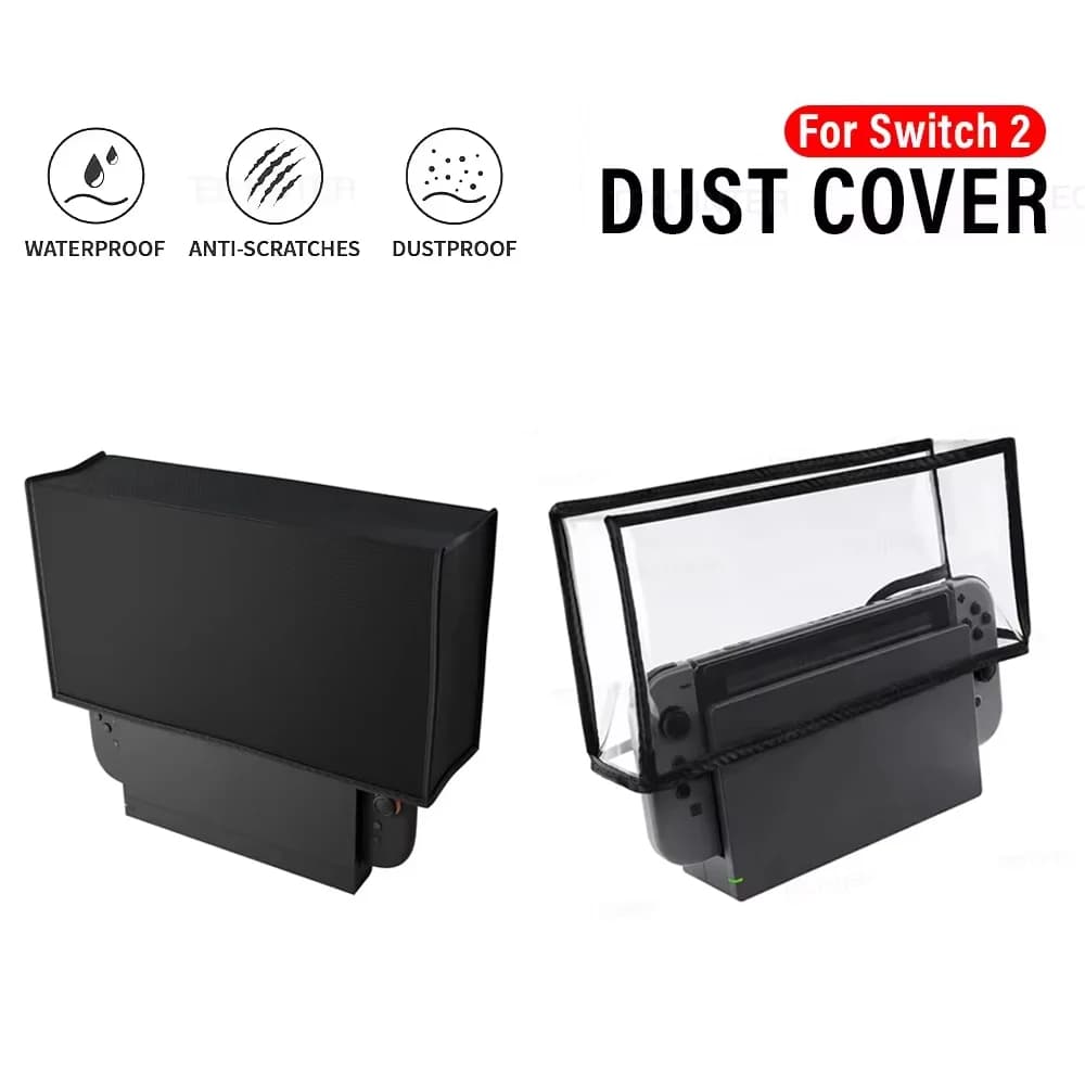 Custodia Protettiva Antipolvere per Console Nintendo Switch 1/2 e Dock, Accessori per Giochi Switch OLED