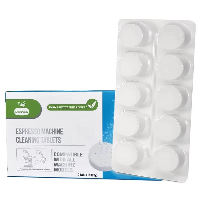 Machine Cleaning Tablets Effervescent Descalers for Coffee Machine Solid Cleaner Tablets and Steam Ovens Removes Mineral Buildup