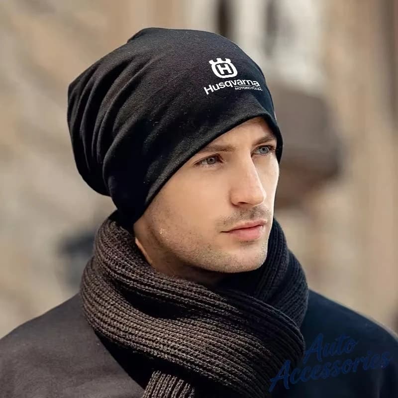 Cappello Invernale alla Moda, Berretto Hip-hop Imbottito, Cappello Casual per Husqvarna Supermoto Enduro Norden 901 701 Svartpilen 401