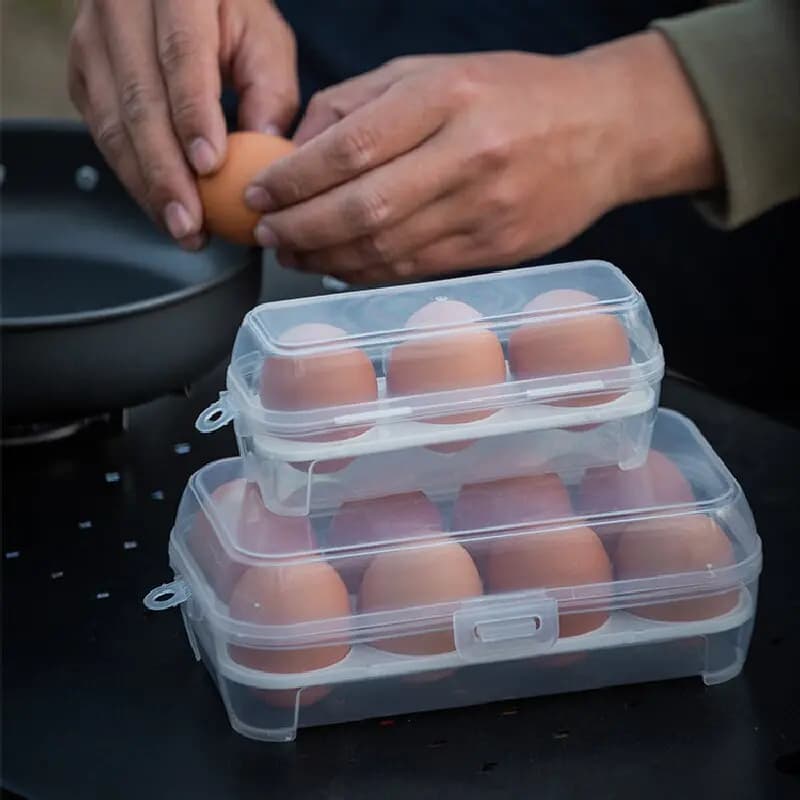 Anti-shocket carrier box for exteriors, Infrangible portable container for camping, Plastic Protective box for home, Anti-shocket travel container