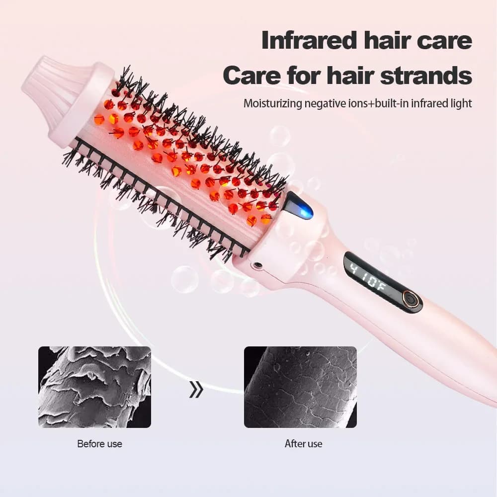 Pettine Arricciacapelli a Infrarossi Best Seller, Pettine per Capelli Lisci, Ferro Arricciacapelli, per Capelli Corti, Ferro Arricciahair Elettrico Domestic