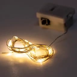 Luci a stringa a LED Filo di rame Lucine stellate Lampada a batteria Luci a stringa impermeabili Luce decorativa Luce per interni ed esterni