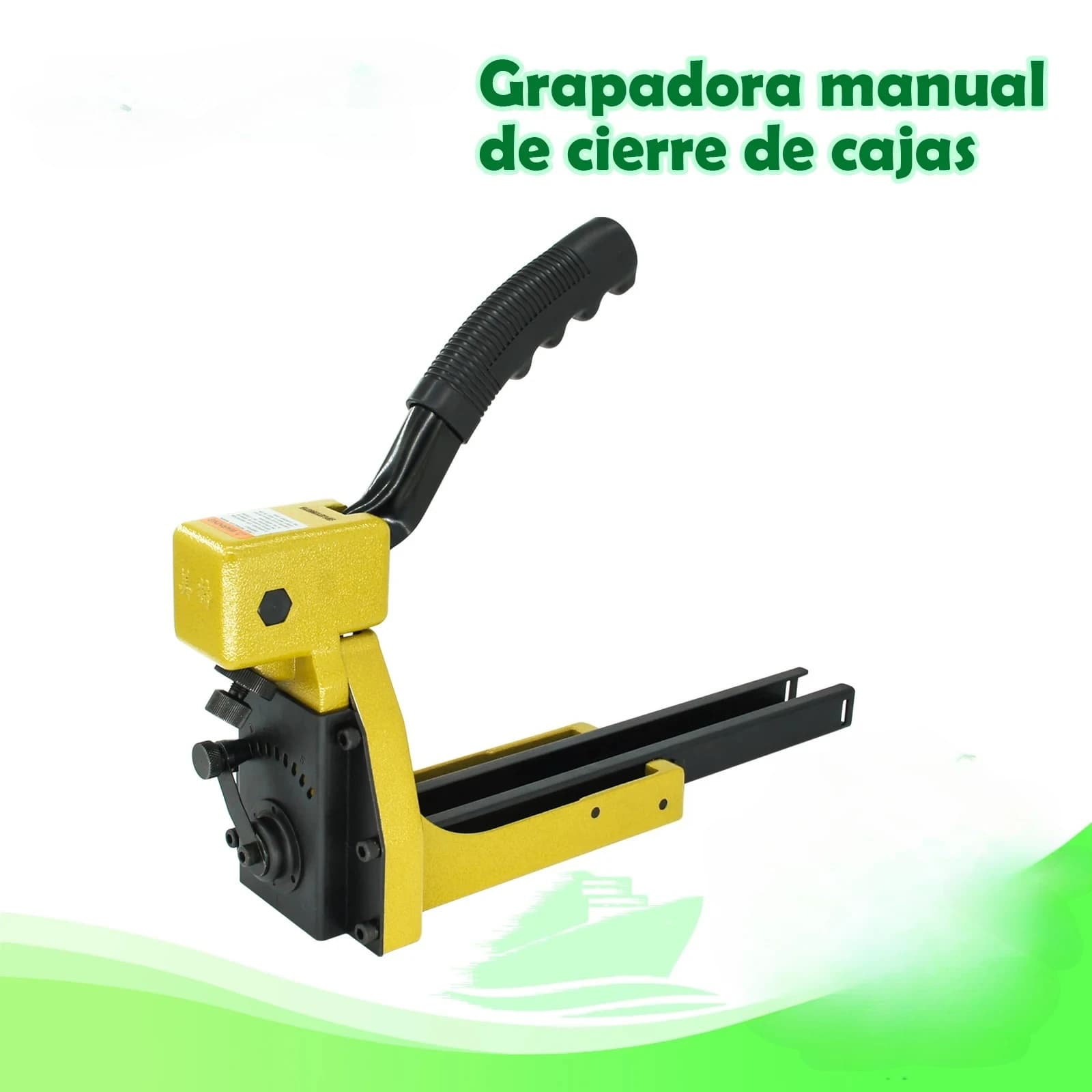 NUOVA cucitrice manuale per chiusura cartone da 15-18 mm, sigillatrice per scatole o cartoni, scatole molto facili da chiudere, scatole pieghevoli