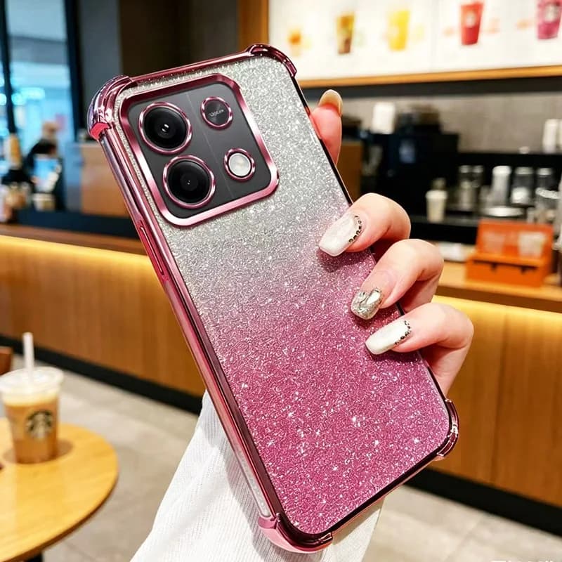 Custodia Antiurto Glitterata alla Moda per Xiaomi POCO X8 Pro Max M8 F8 X7 M7 F7 Ultra X6 F6 M6 Pro C85 C65 C75 C71 - Cover Bumper