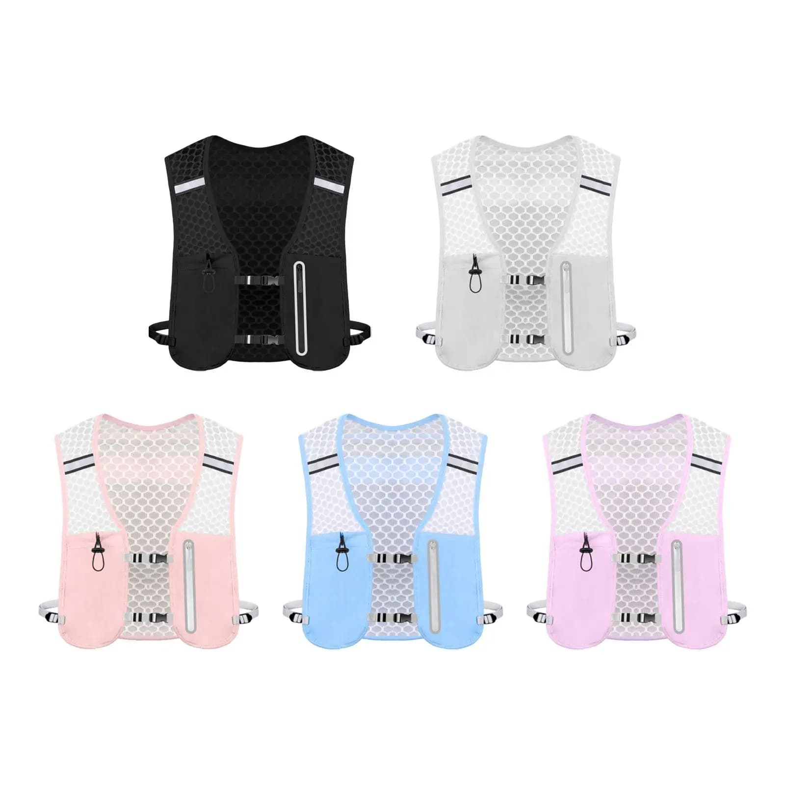 Running Vest Pack Sport Accessories Phone Holder 2 L Sturdy Hydration Backpack for Camping Outdoor Climbing Riding Adventure