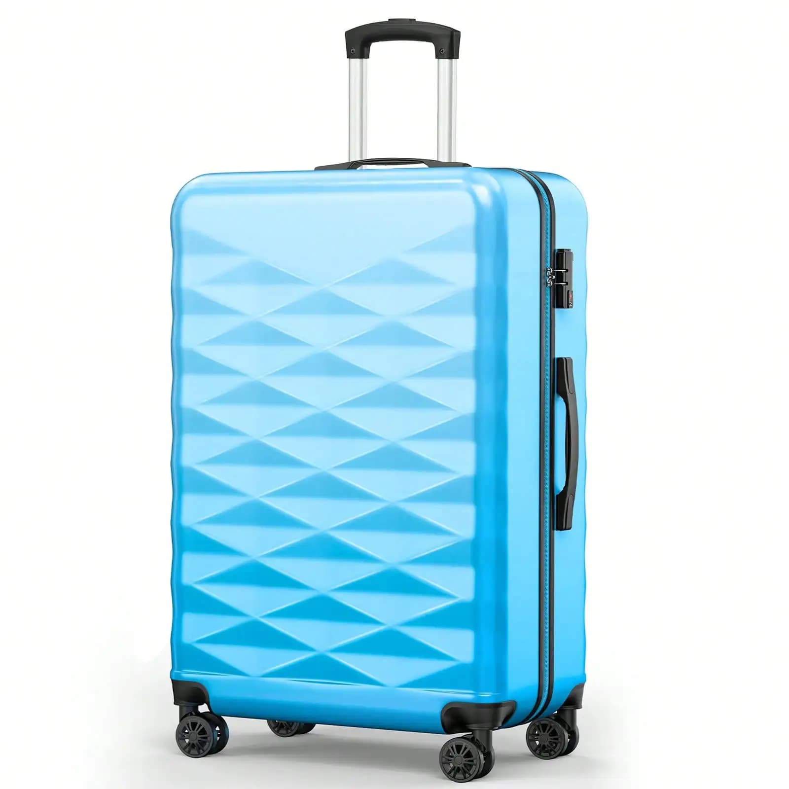 20/28 Inch Carry-On Suitcase With Spinner Wheels,Hard Shell Suitcases,Lightweight Luggage For Women,Equipped With 360° Spinner Wheels, TSA Lock