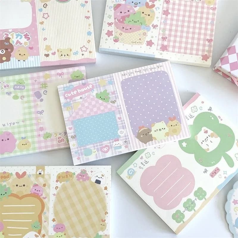 Girl Cute Cartoon Decoration Sticky Note Gift