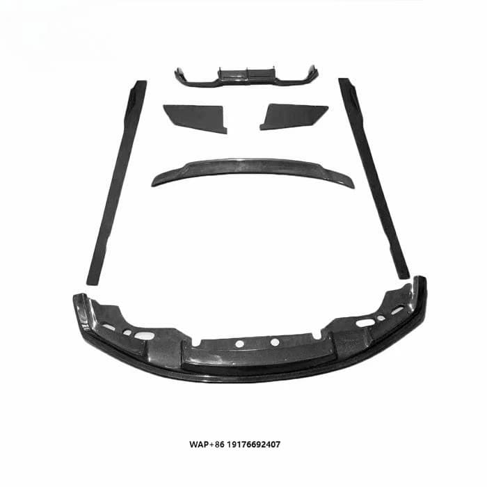 Hight Quality Carbon Fiber Material Body Kit for M2 F87 Front Lip Rear Diffuser Side Skirts Trunk Spoiler Facelift