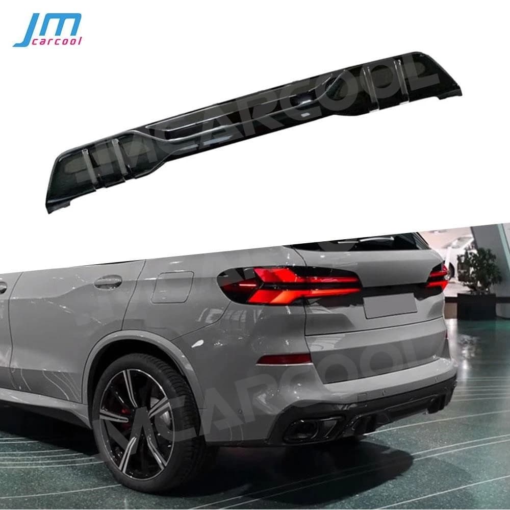 Dry Carbon Fiber Rear Bumper Diffuser Spoiler for BMW X5 G05 M Sport 2019+ ABS Car Back Bumper Guard Protector Car Accessories