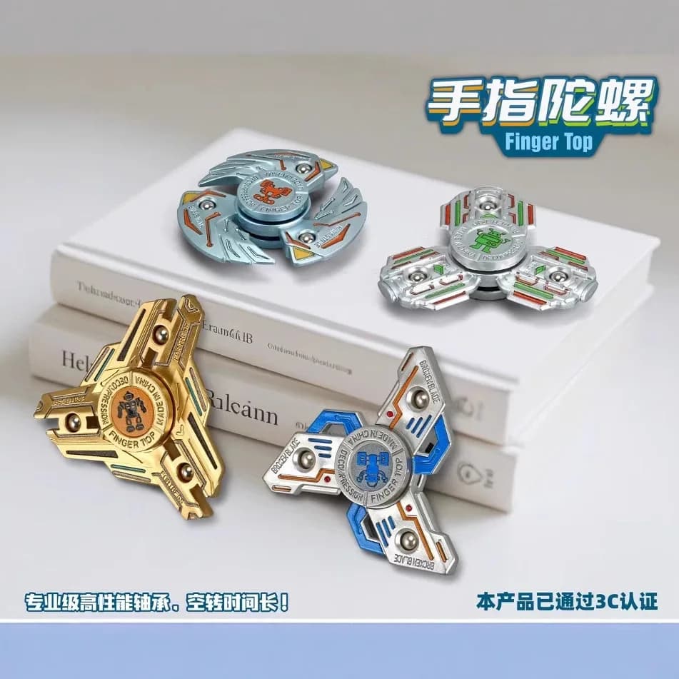 Robot Levitante Fidget Spinner, Giocattolo Antistress per Bambini, Giocattolo Sensoriale per ADHD, Pronto per Regalo