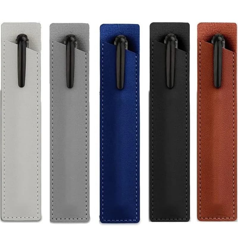 1 Pezzo Portapenne Regolabile in Pelle PU Elastica, Custodia per Matite, Cinturino Portapenne per Quaderni e Raccoglitori
