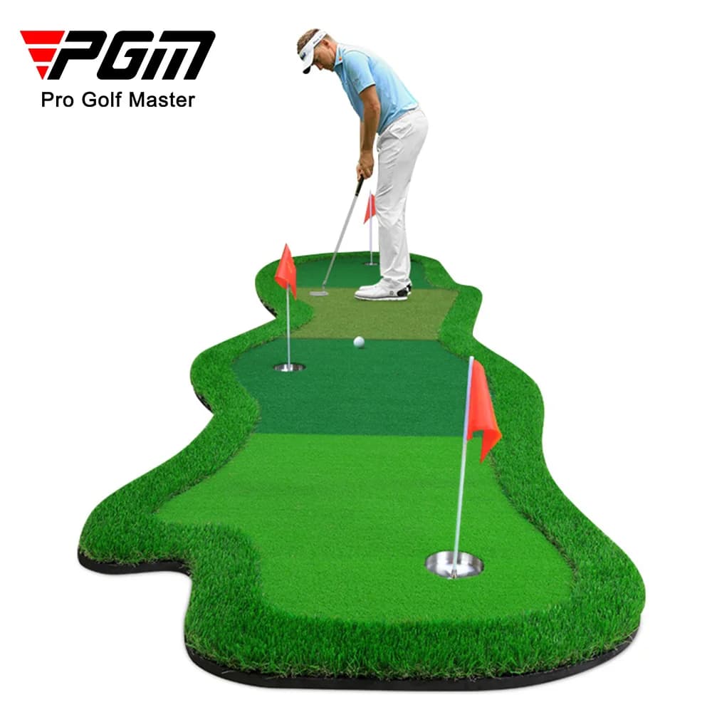 PGM Golf Green 1*4m assistente professionale pratica Indoor/Outdoor Multi-ball Speed Putting Trainer accessori da Golf GL015