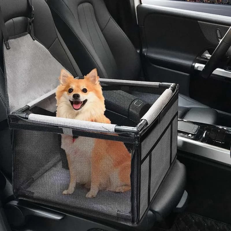 Coprisedile per Auto da Viaggio per Cani, Borsa Impermeabile per Trasporto Animali, Amaca per Gatti e Cani Piccoli e Medi, Antigraffio e Antiscivolo