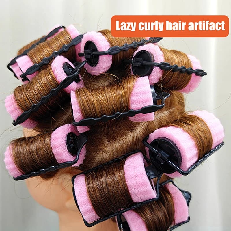 6/8pcs Soft Sponge Foam Cushion Bigodini Bigodini Hairdresser Barbiere FAI Hairdresser Kit FAI FROM YOU Home Tools For Hair Styling