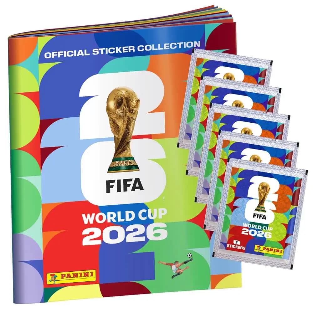 In Stock Panini 2026 FIFA World Cup Sticker Pack Panini Soccer Card Panini Cards Soccer Memorabilia Collection Football Cards