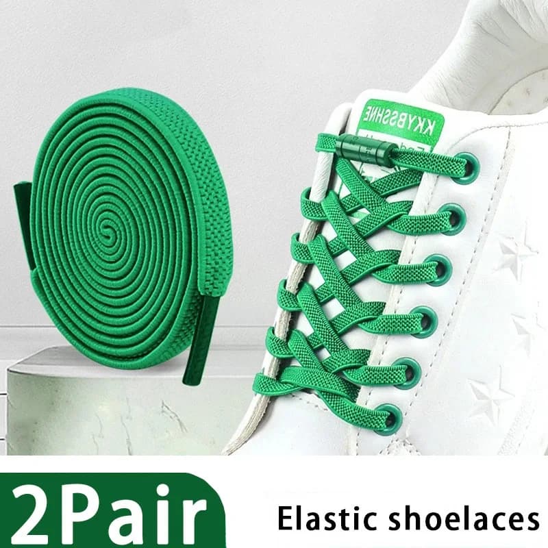 No Tie Elastic Shoelaces Without Tying Sports Shoe Laces for Sneakers Colorful Capsule Lock Stretch Shoelaces Rubber Shoestrings