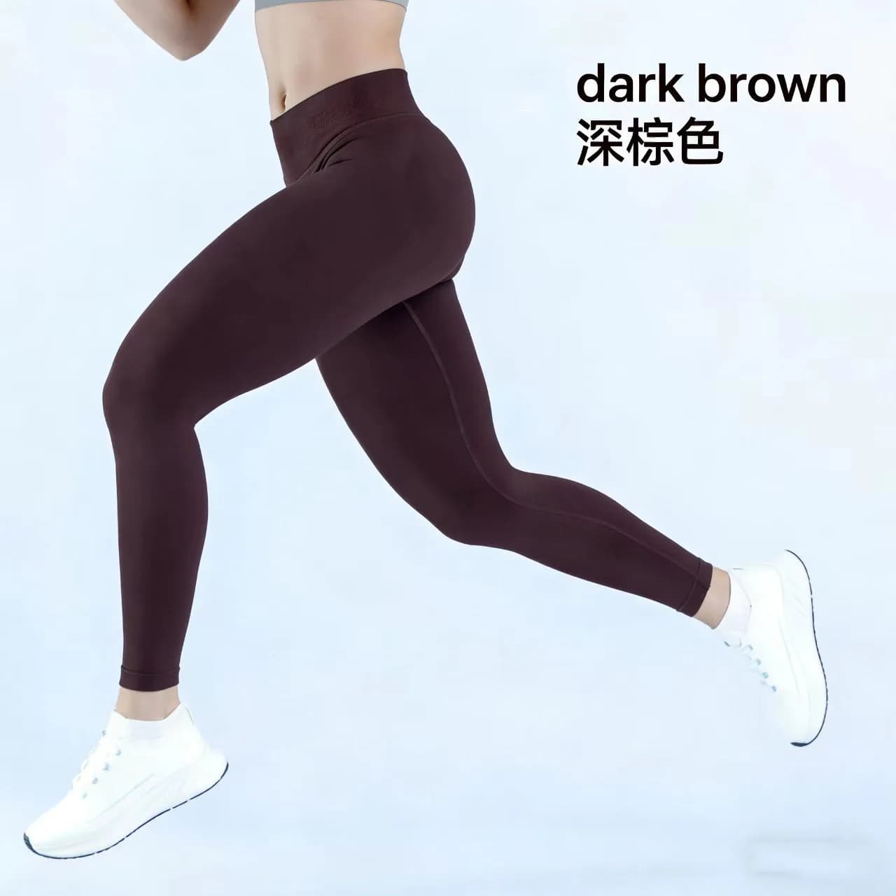 Leggings sportivi a vita alta, morbidi e confortevoli, pantaloni yoga slim fit, DFL0G0, adatti per la corsa e il fitness