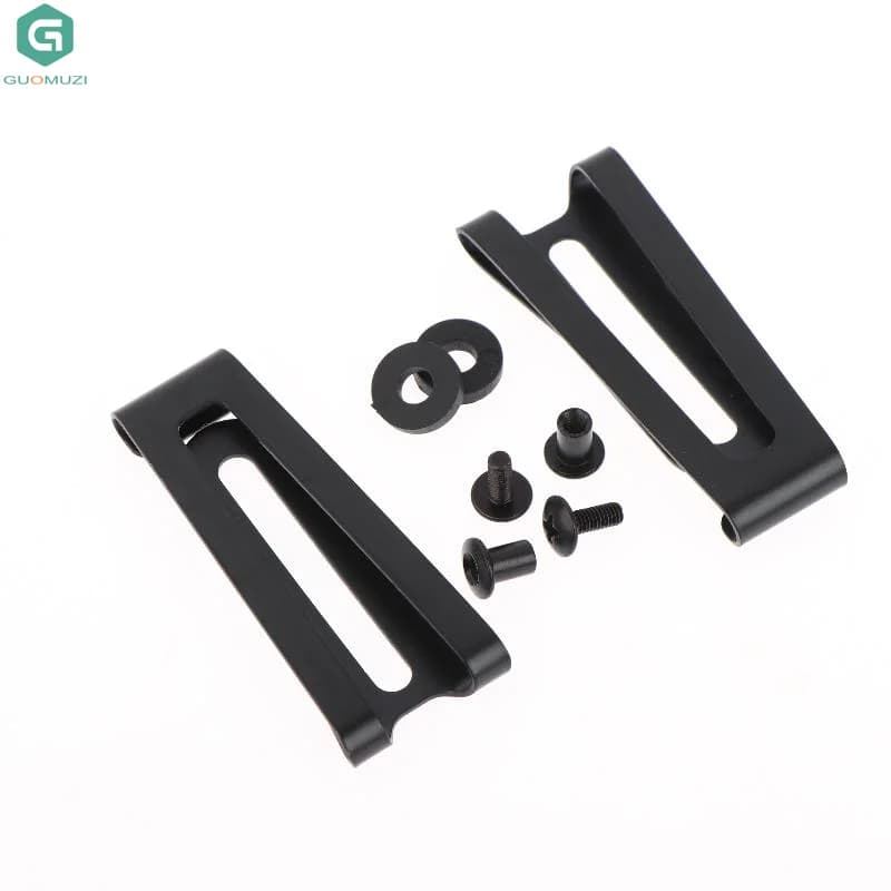 1PC Stainless Steel K Sheath Waist Clip StainlessSteel Scabbard Back Clip Universal Kydex Carrying Belt Knife Sheath Accessories