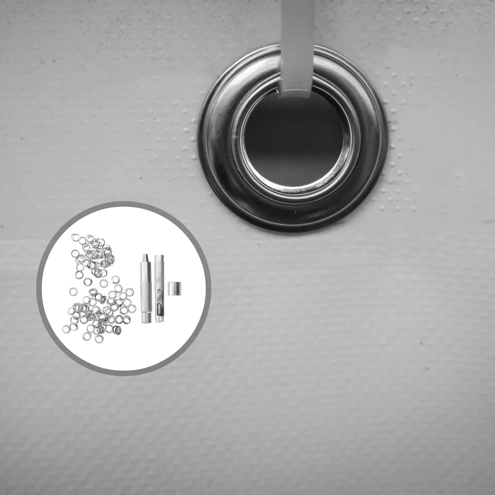 Utensili per Forare Occhielli, Stampi per Occhielli in Metallo Fatti a Mano, Strumento di Punzonatura in Acciaio Antiruggine per Lavorazione del Cuoio, Scarpe e Borse