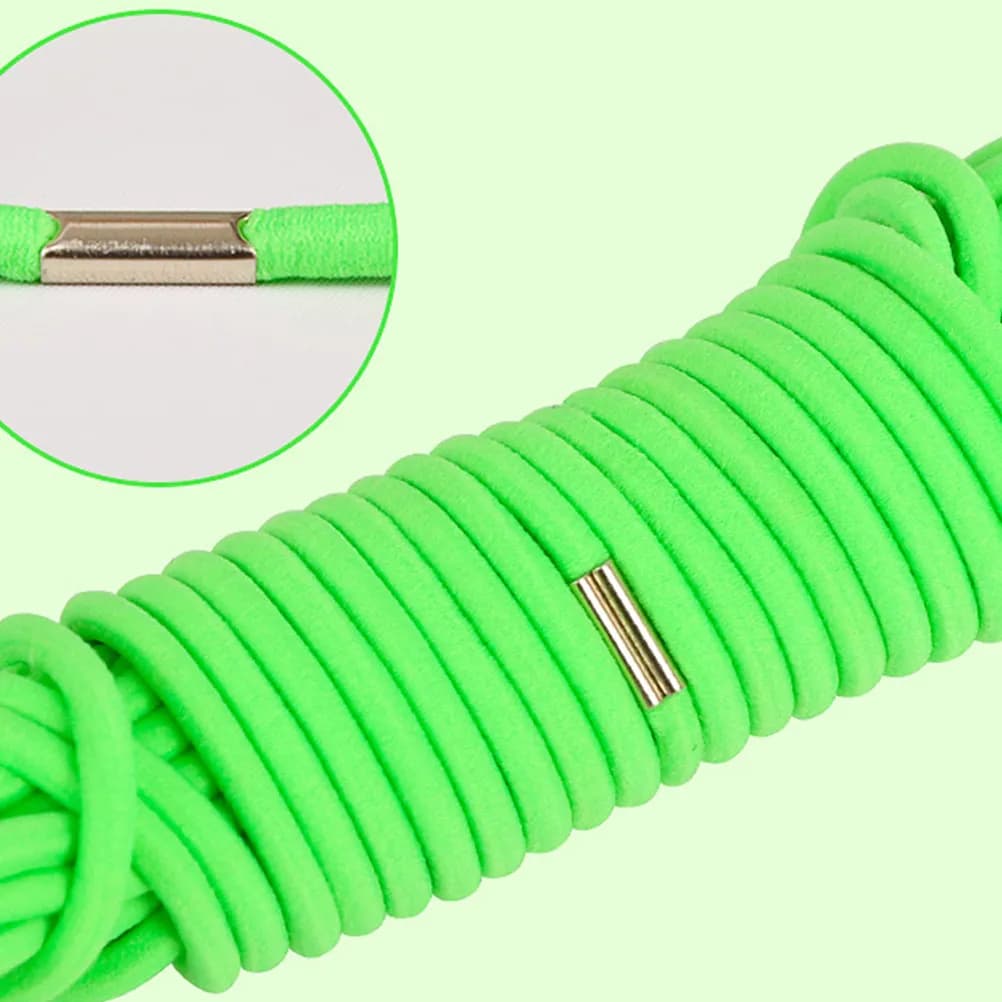 2Pcs Kid Jump Rope Set High Quality Elastic Skipping Rope for Healthy Active Lifestyle Training At Home Or School