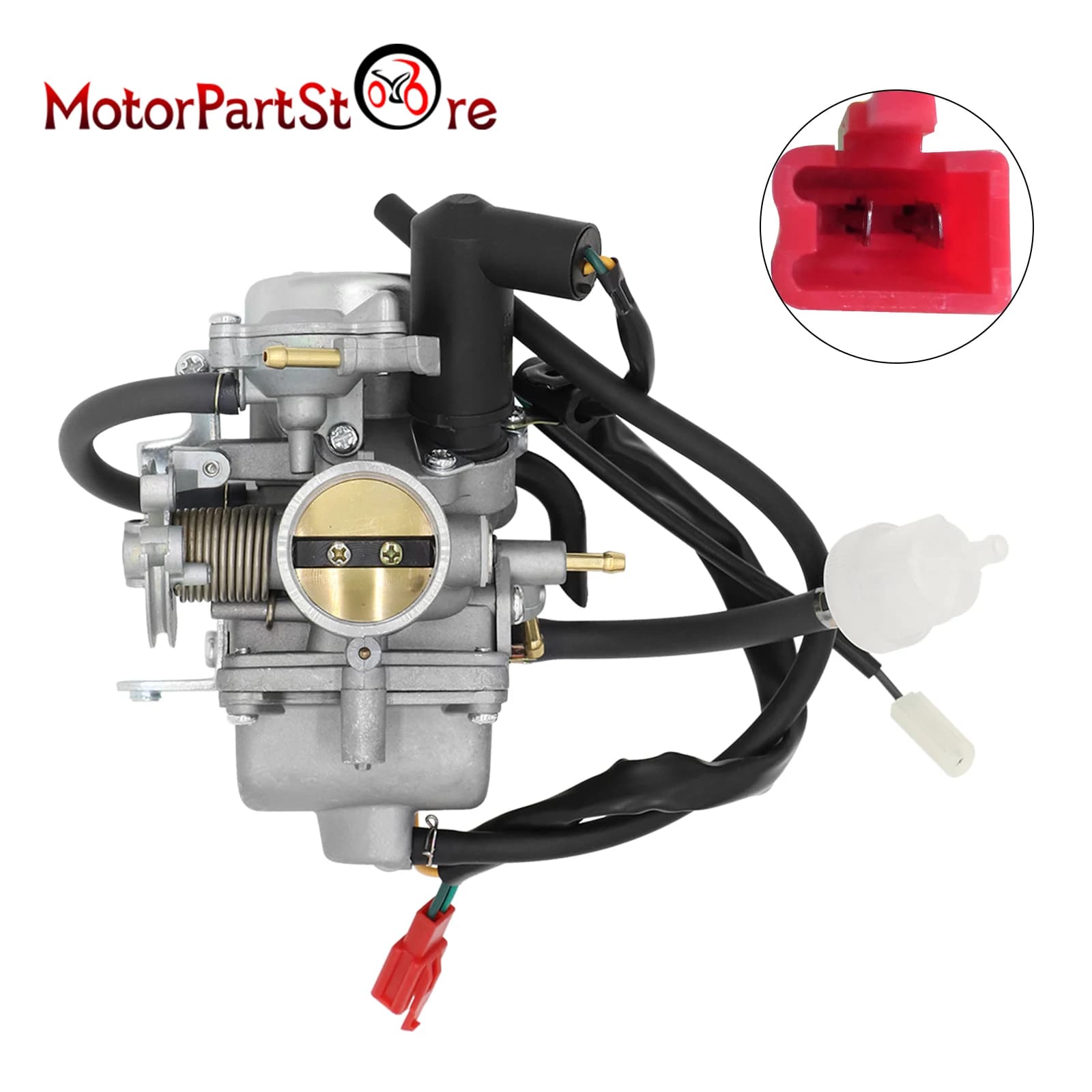 30mm PD30J Carburatore per Honda CN250 CF250 Helix 250 Cinese GY6 150cc 200cc 250cc Motore Scooter Ciclomotore Go Kart ATV Quad