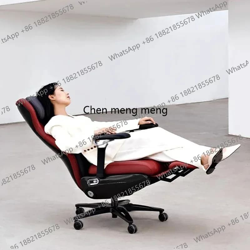 Sedia da Gaming Ergonomica con Schienale, Comoda per Sedute Prolungate, Girevole, per Ufficio, Soggiorno, Camera da Letto, Arredamento Casa