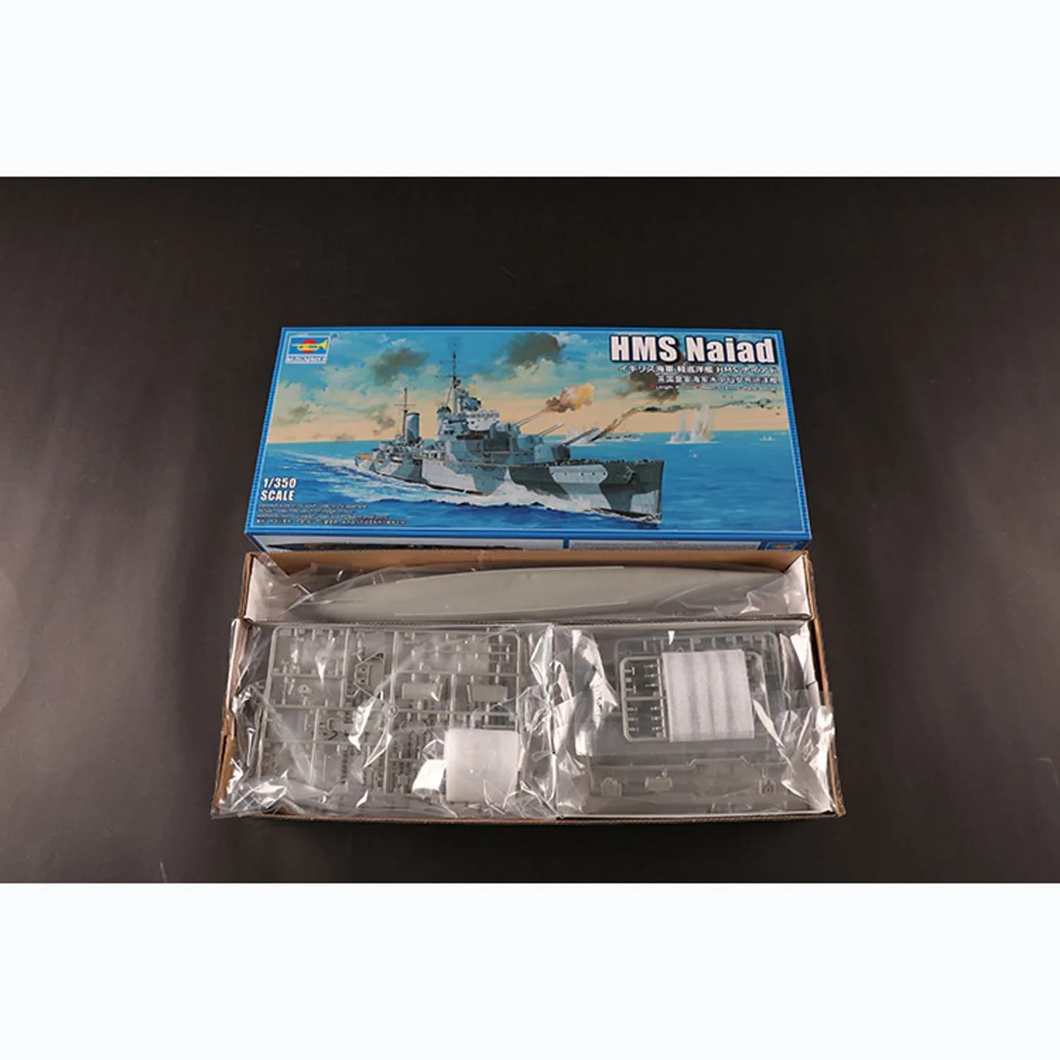 1/350 05366 Trombettista di Plastica HMS Naiad Royal Navy Cruiser Display Statico Nave Raccolta di Modello Kit di Costruzione Giocattolo Hobby TH24101