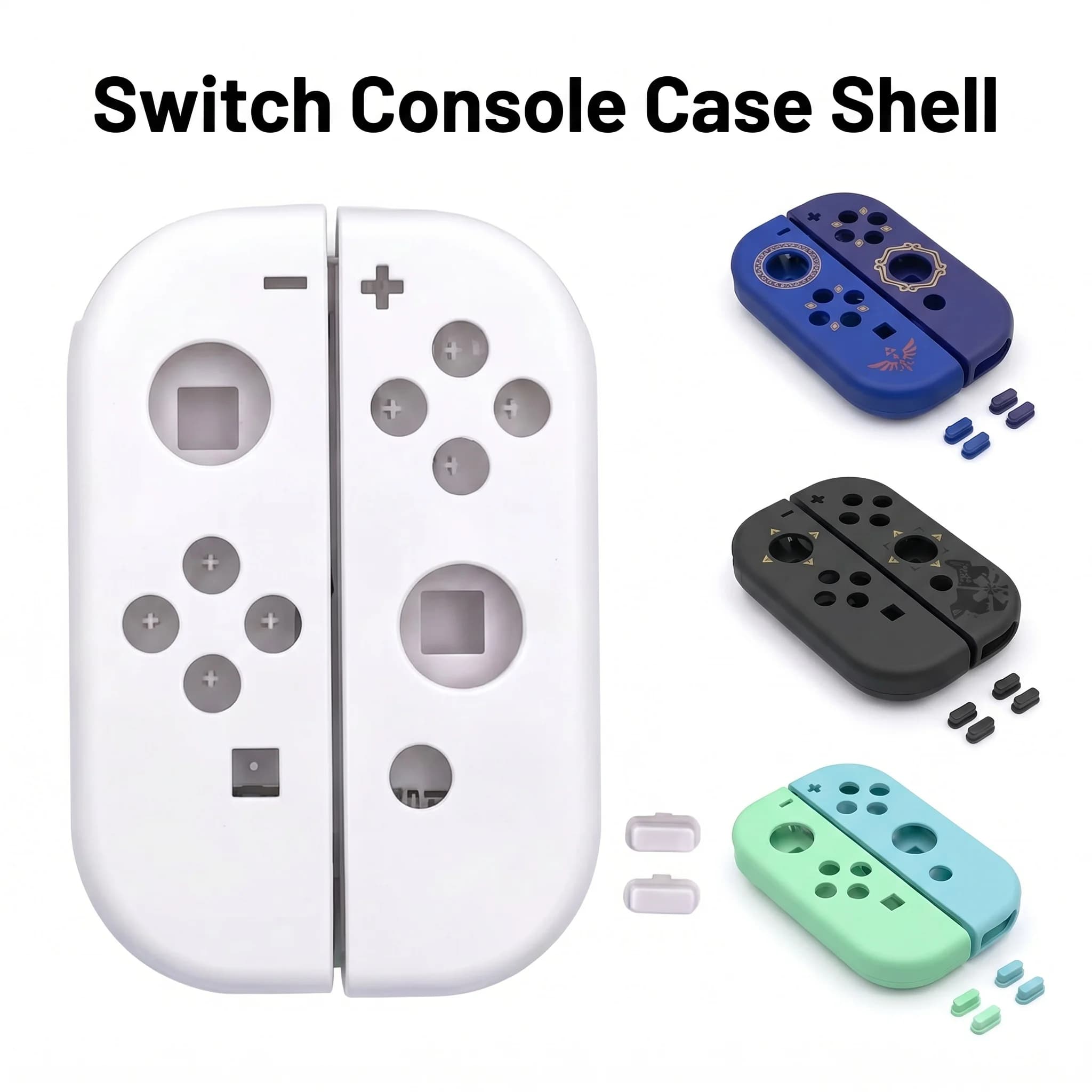 Guscio di Ricambio per Controller Nintendo Switch - Scocca di Ricambio per Joy-Con