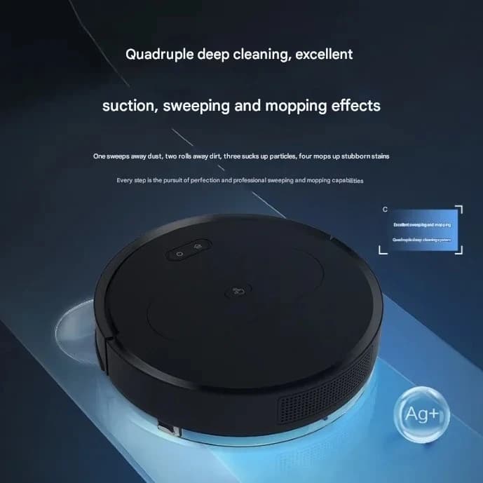 Robot Vacuum Cleaner 1999 Pa Strong Suction Robot Vacuum Cleaner Automatic Voice App Control Sweeping Robot