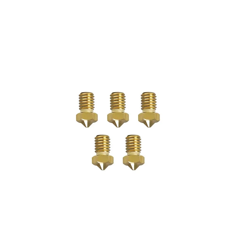 5 Pz/Lot FLSUN T1 PRO 3D Printer Hotend Kit Ugello Component 0.4mm Brass Printer Head Block Extruder Part