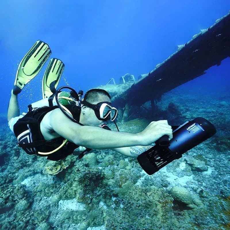 Lefeet S1 PRO Underwater Scooter & Diving Thruster for Snorkeling and Freediving, Portable Swim Propulsion Device