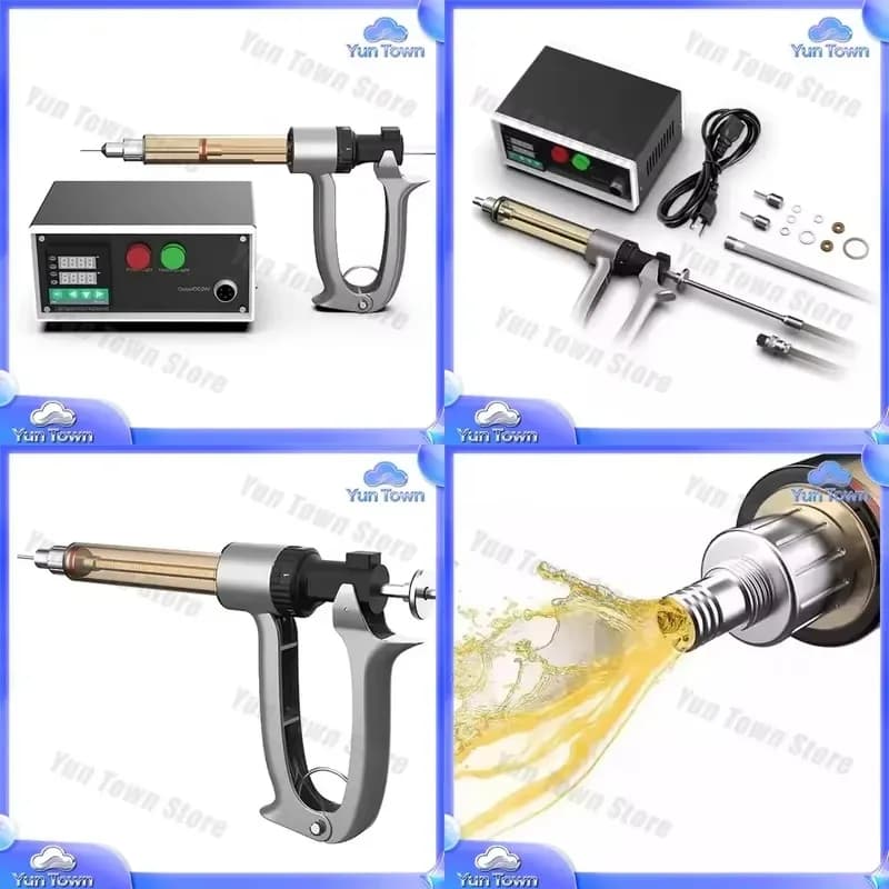 Handheld Semi-Automatic Heating Cartridge Filler Gun for CBD Oil Filling Machine for Vape Cartridge Filling Equipment