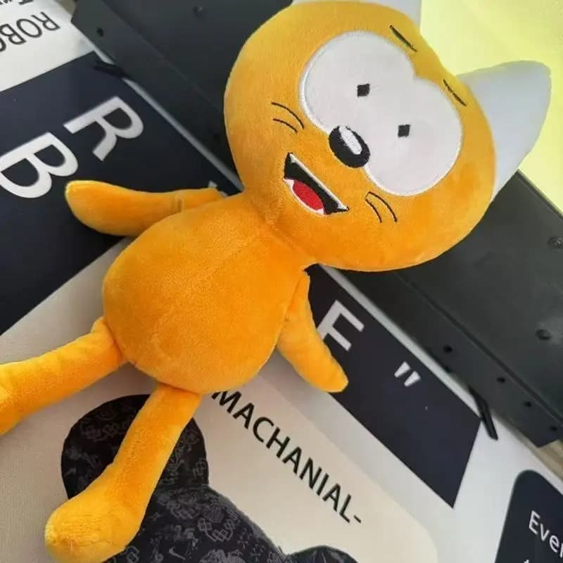 Nuovo Peluche Gatto Kote da 30 cm, Bambola di Peluche a Forma di Gatto, Giocattolo per Bambini, Regalo di Natale e Capodanno, Cartone Animato Anime