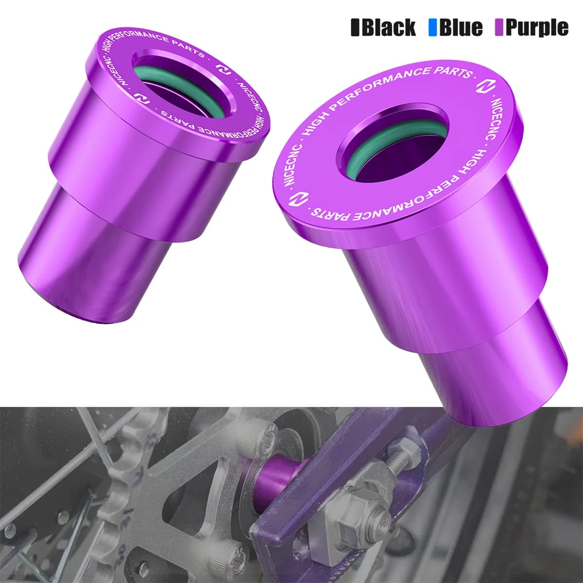 Per Surron Bici Elettrica Distanziatori Ruota Posteriore Mozzo Collari O-ring Kit Per 2025 2024 Surron Light Bee XS L1E Surron Light Bee parti