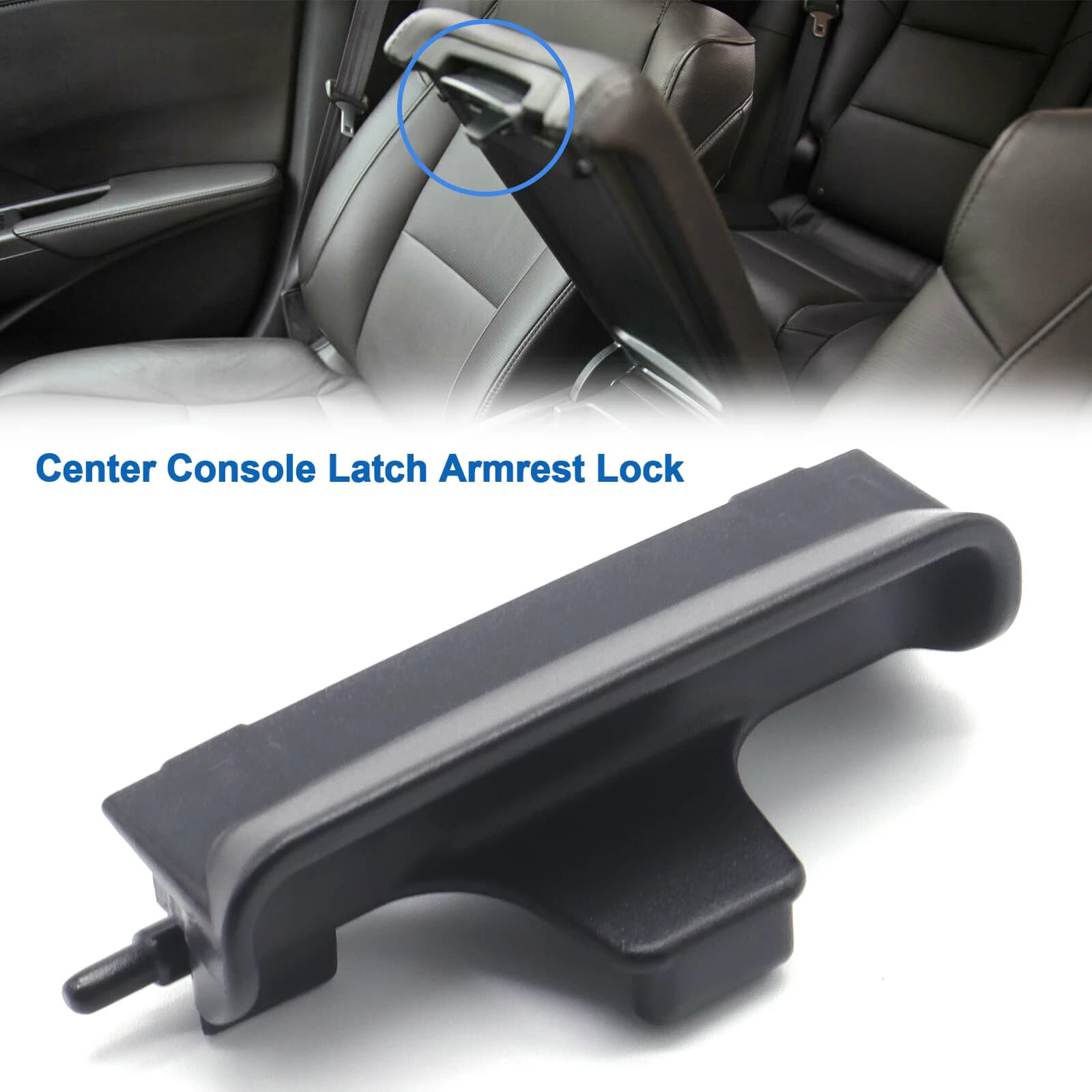 For Acura RDX 5 Door 2013 2015 2016 2017 2018 Central console Latch armor storage box cover replacement lock