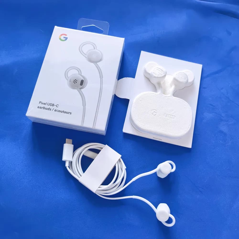 Auricolari Originali Google USB Type-C In-ear con Microfono e Controllo, Cuffie Cablate per Pixel 10 Pro XL 9 8 7 6 5Pro