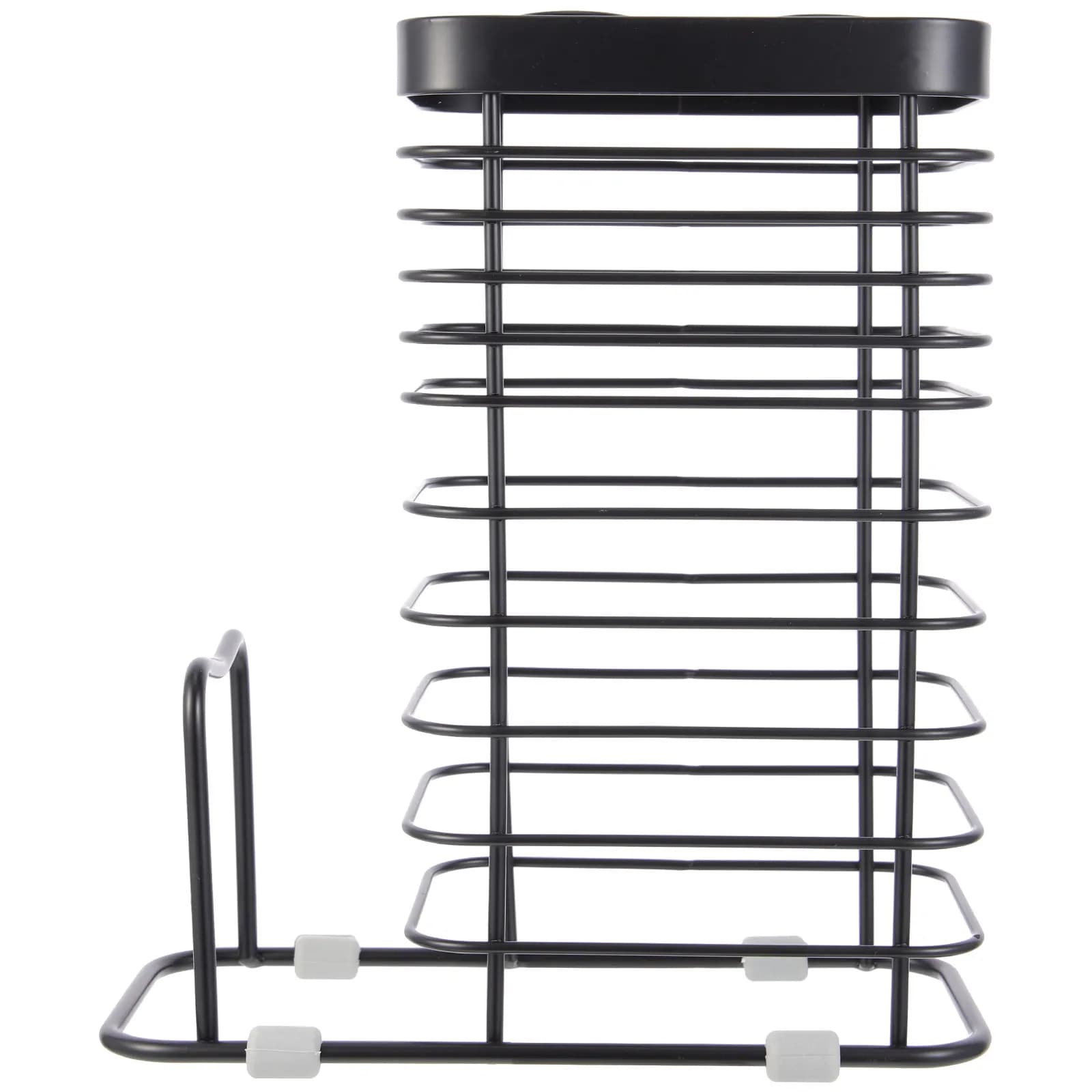 Portautensili da Cucina Professionale in Acciaio Inox con Design Multi-Griglia per Coltelli, Taglieri e Forbici
